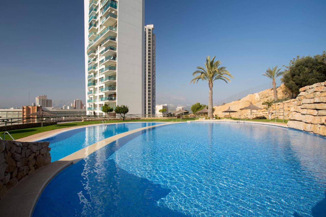 Skyline 11 Sunny Balcony With Stunning Sea Views Apartment Benidorm Bagian luar foto