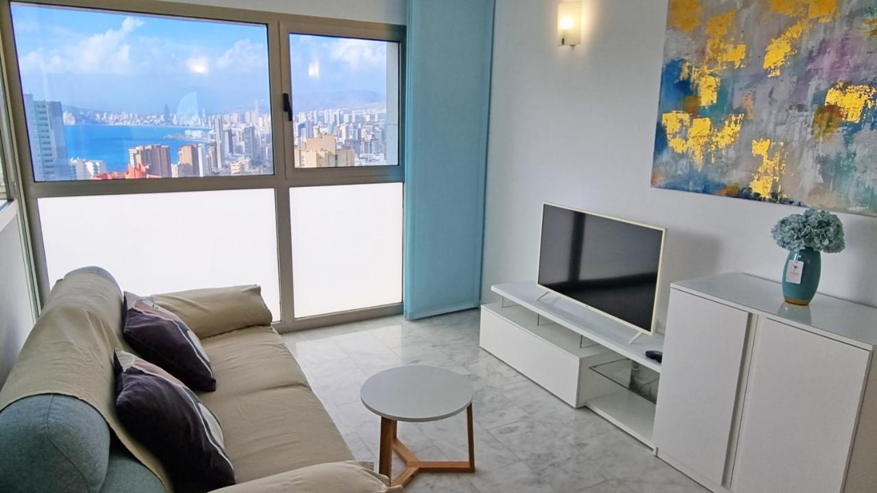Skyline 11 Sunny Balcony With Stunning Sea Views Apartment Benidorm Bagian luar foto