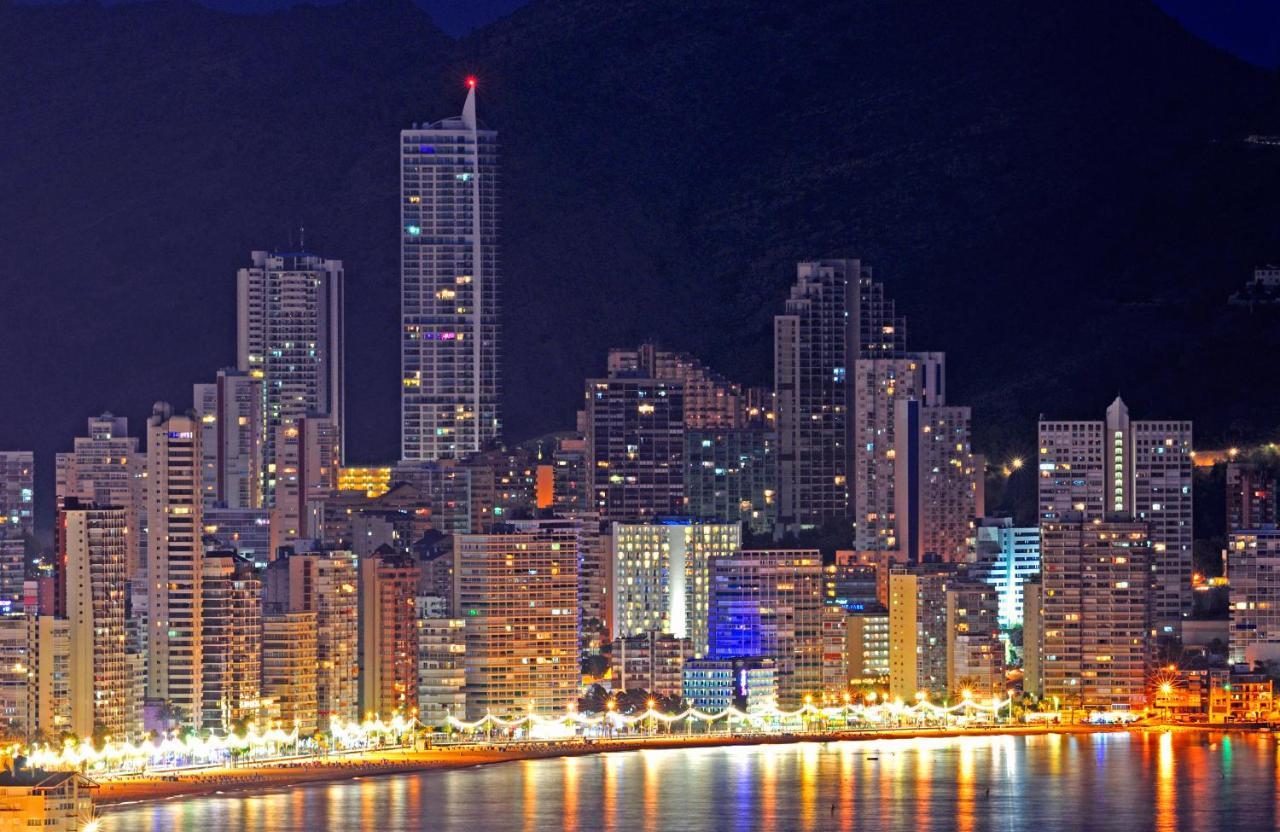 Skyline 11 Sunny Balcony With Stunning Sea Views Apartment Benidorm Bagian luar foto